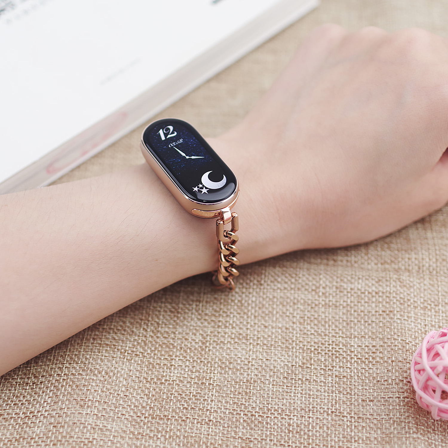 Watches Ladies Smartwatch - For Mi band 11 Strap Chain
