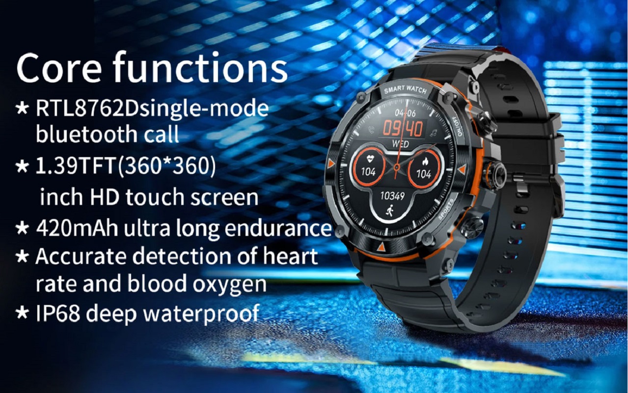 Smart watch 1.43 AMOLED Displa - Watch Vs Smartwatch recension och pris