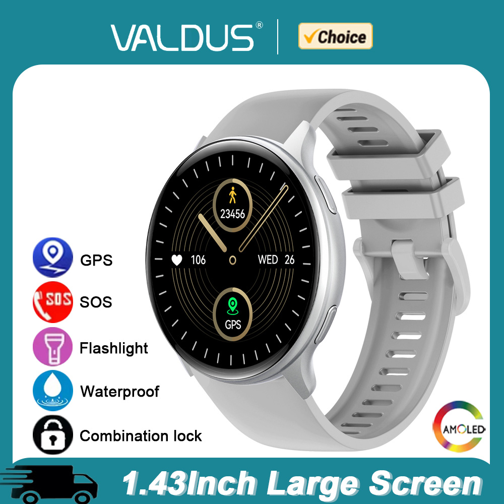 VALDUS VG53 Pro GPS Smartwatch - Smartwatch Watches For Women With Gps recension och pris