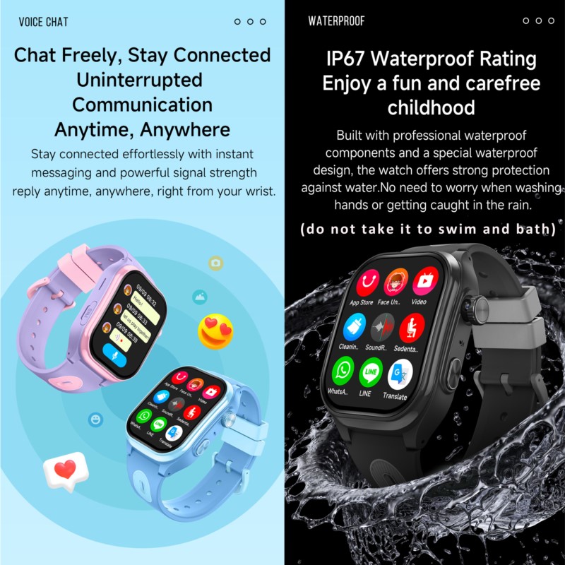 Kids 4G Smartwatch with 2.0 In - Smartwatch Watches For Kids With Gps recension och pris