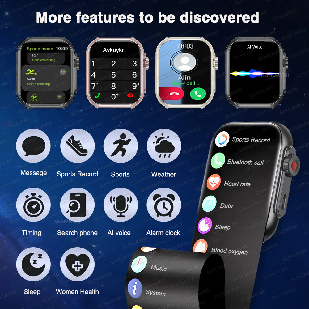For IOS Watch Ultra 2 SE Men W - Smartwatch Watches Brands For Women recension och pris
