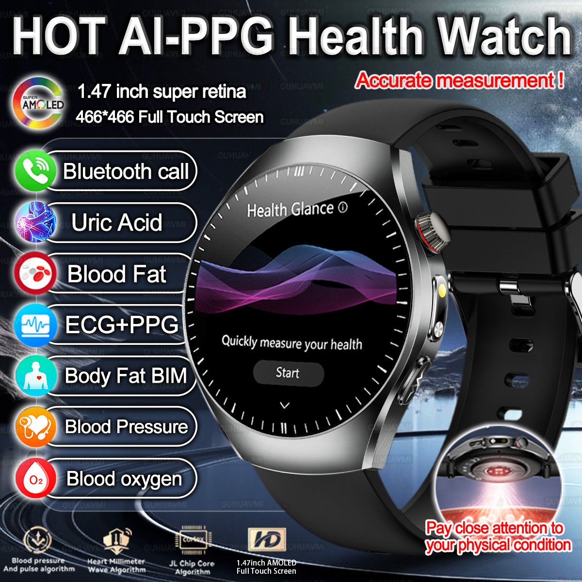 New Brand 2026 upgrade Health  - Smartwatch Watches Brands For Women recension och pris