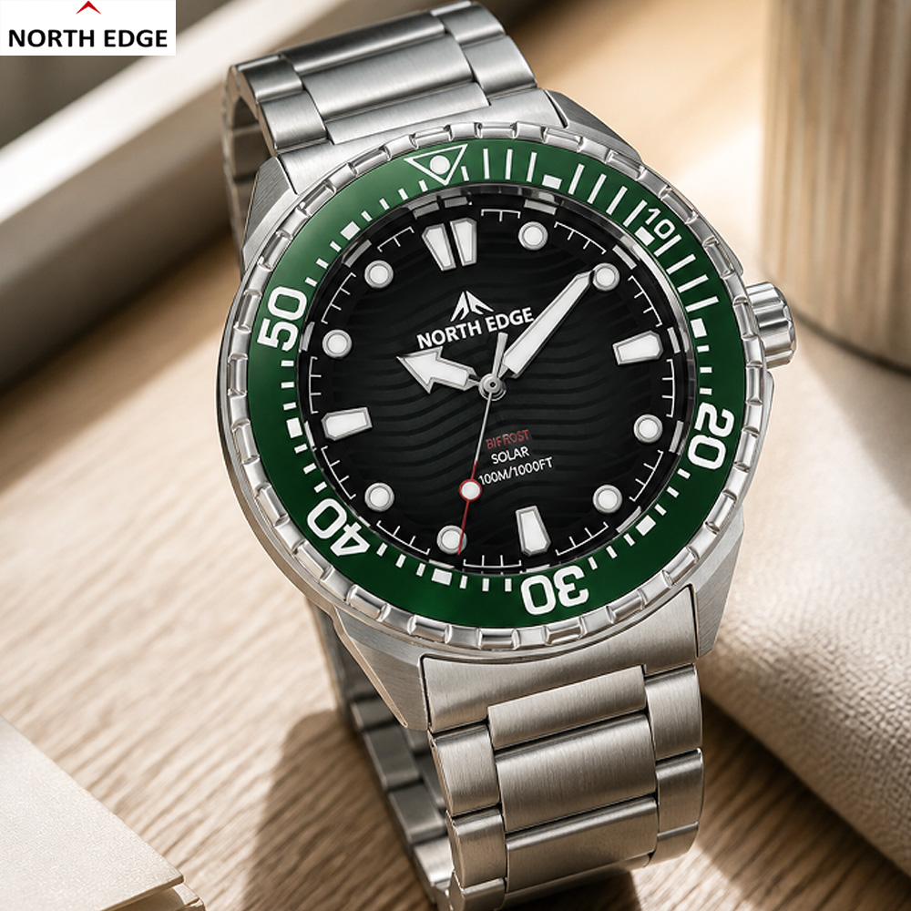 NORTH EDGE TRITON Outdoor Mili - Altimeter Compass Watch recension och pris