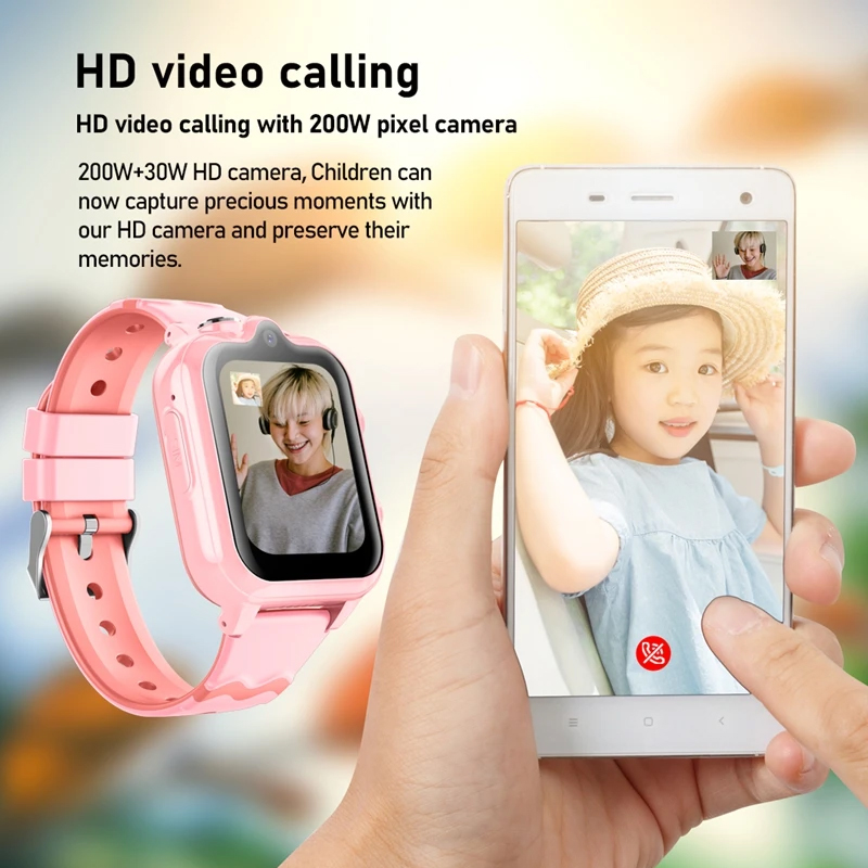 Yoateo Smart Watch Kids 4G KT1 - Smartwatch Watches For Kids With Gps recension och pris
