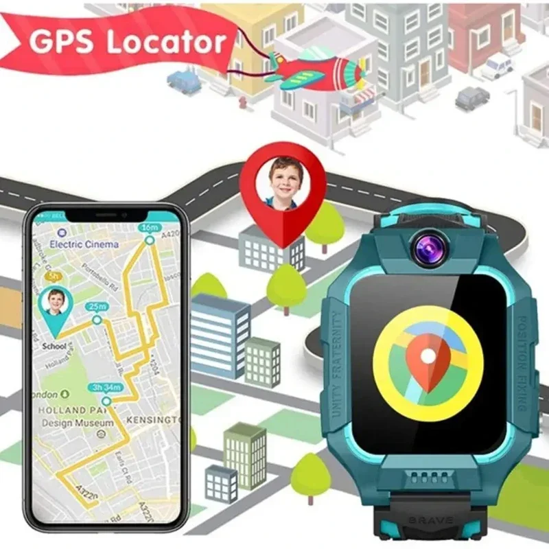 VIVO 4G Kids Smart Watch GPS L - Smartwatch Watches Price recension och pris