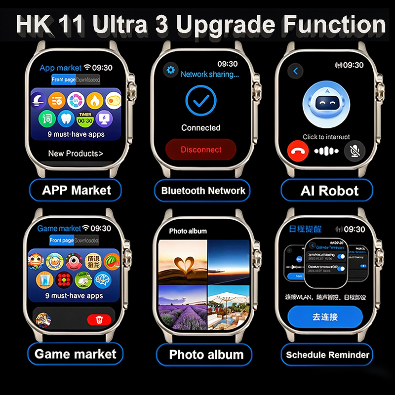 New Watch HK10 Upgrade HK11 UL - Smartwatch Watches For Women With Gps recension och pris