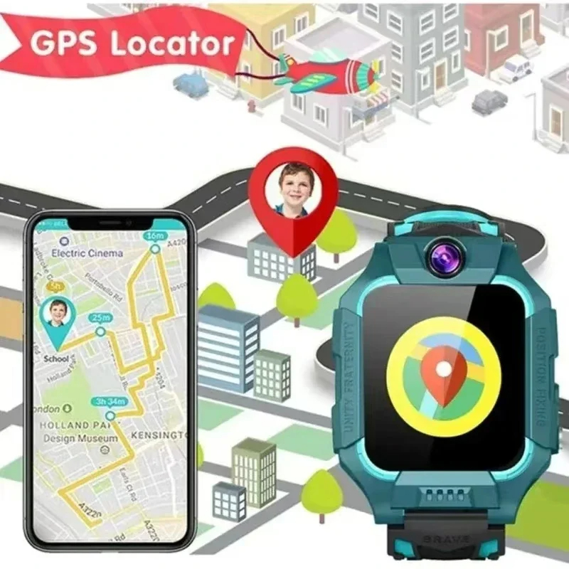 Lenovo 5G Kids Smart Watch Gif - Smartwatch Watches Price recension och pris
