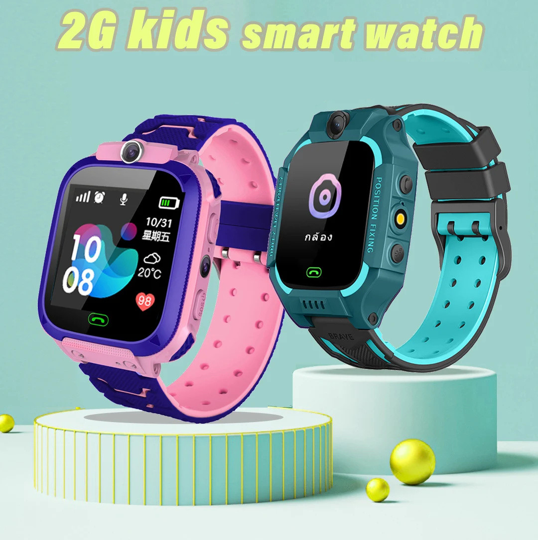 Q12 Kids Smart Watch 2G SOS Ca - Smartwatch Watches For Kids recension och pris