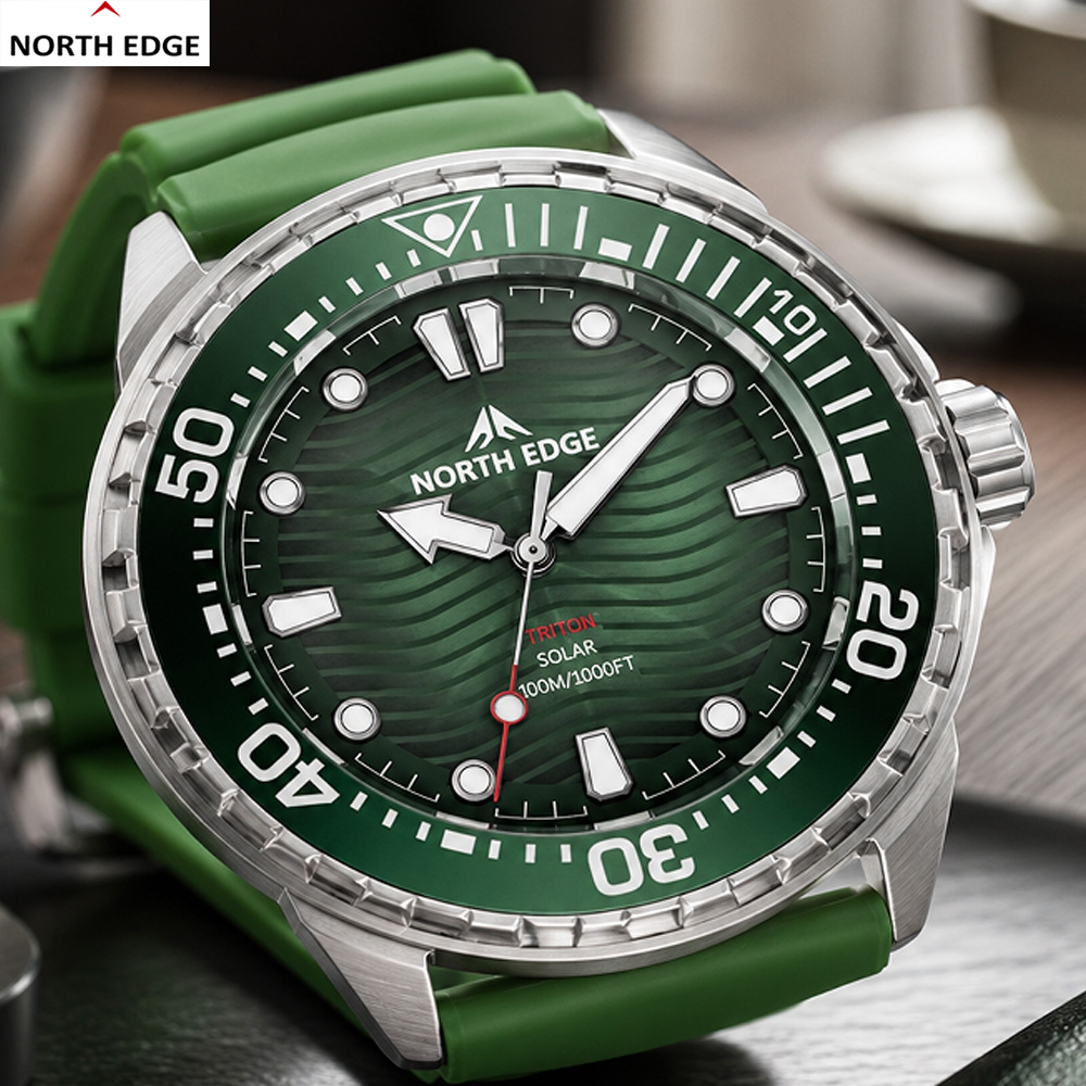 NORTH EDGE TRITON Mens Militar - Altimeter Compass Watch recension och pris