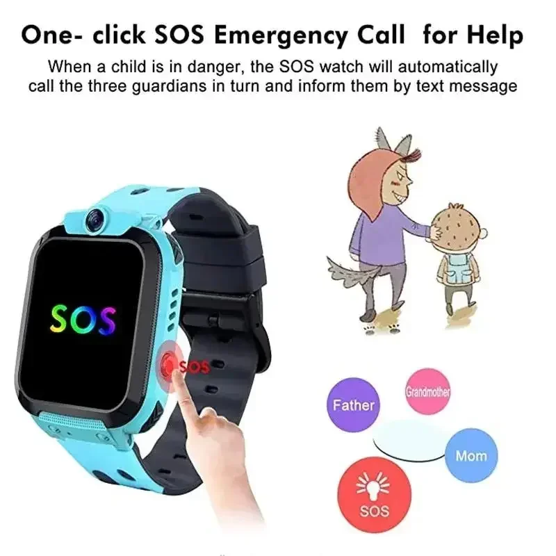 Lenovo Waterproof Smart Watch  - Smartwatch Watches For Kids With Gps recension och pris