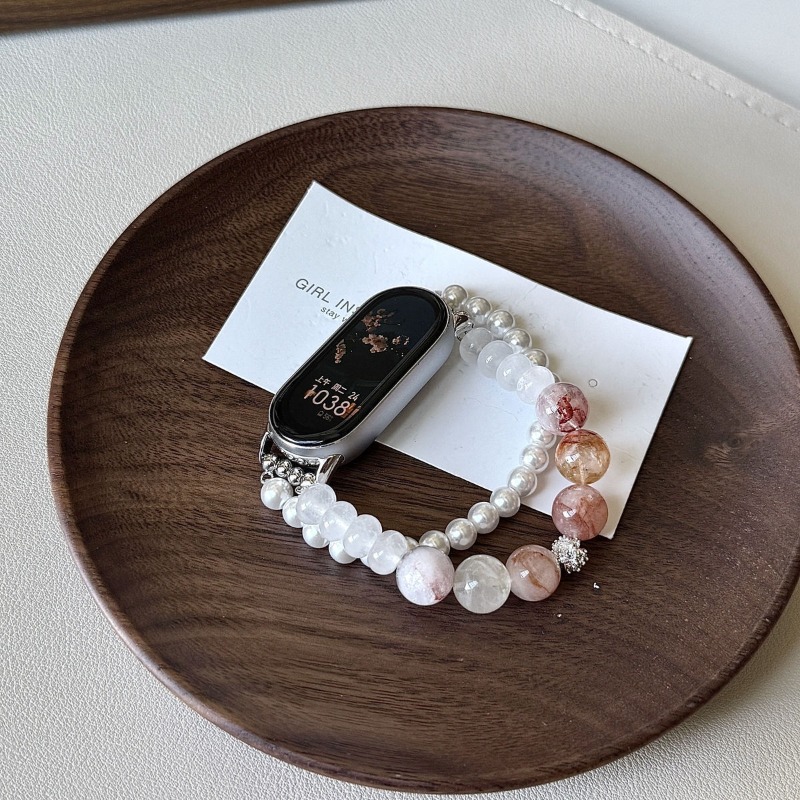 Natural Crystal Pearl Bracelet - Smartwatch Vintage Watches For Women recension och pris