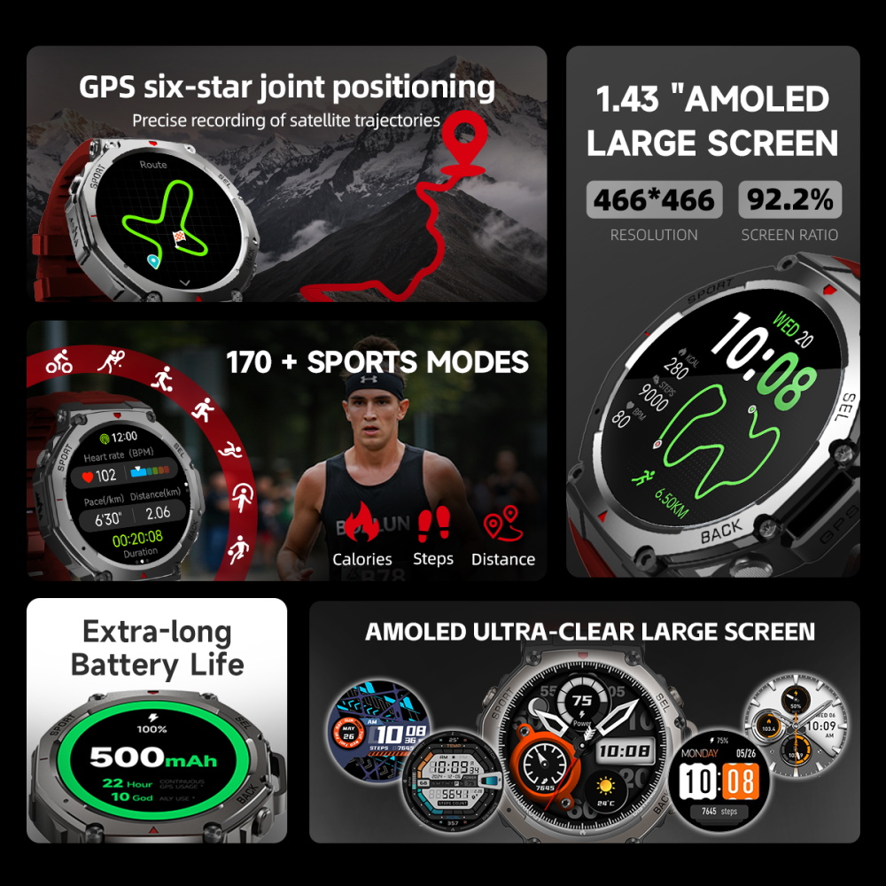 SKMEI Military Outdoor Sport S - Smartwatch Watches Price recension och pris