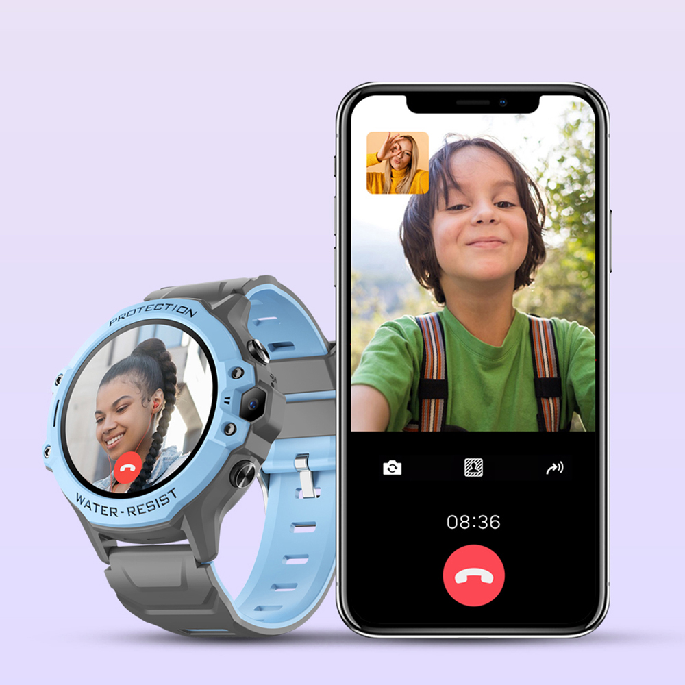 VALDUS VK55 Kids Watch SOS Cal - Smartwatch Watches For Kids With Gps recension och pris
