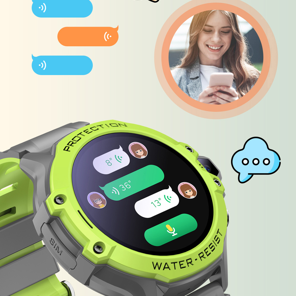 VALDUS VK55 Kids Watch SOS Cal - Smartwatch Watches For Kids With Gps recension och pris