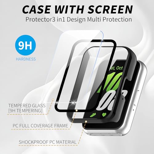 Glass+Case For Samsung Galaxy  - Smartwatch Watches Price recension och pris