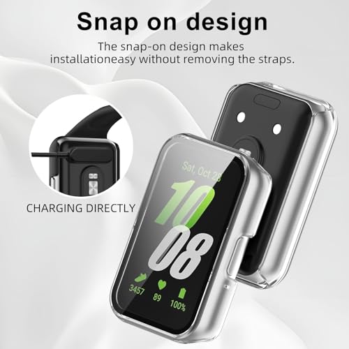 Glass+Case For Samsung Galaxy  - Smartwatch Watches Price recension och pris