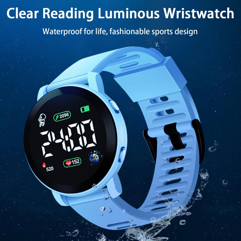 Kids LED Digital Watch Waterpr - Smartwatch Digital Watches For Kid Girl recension och pris