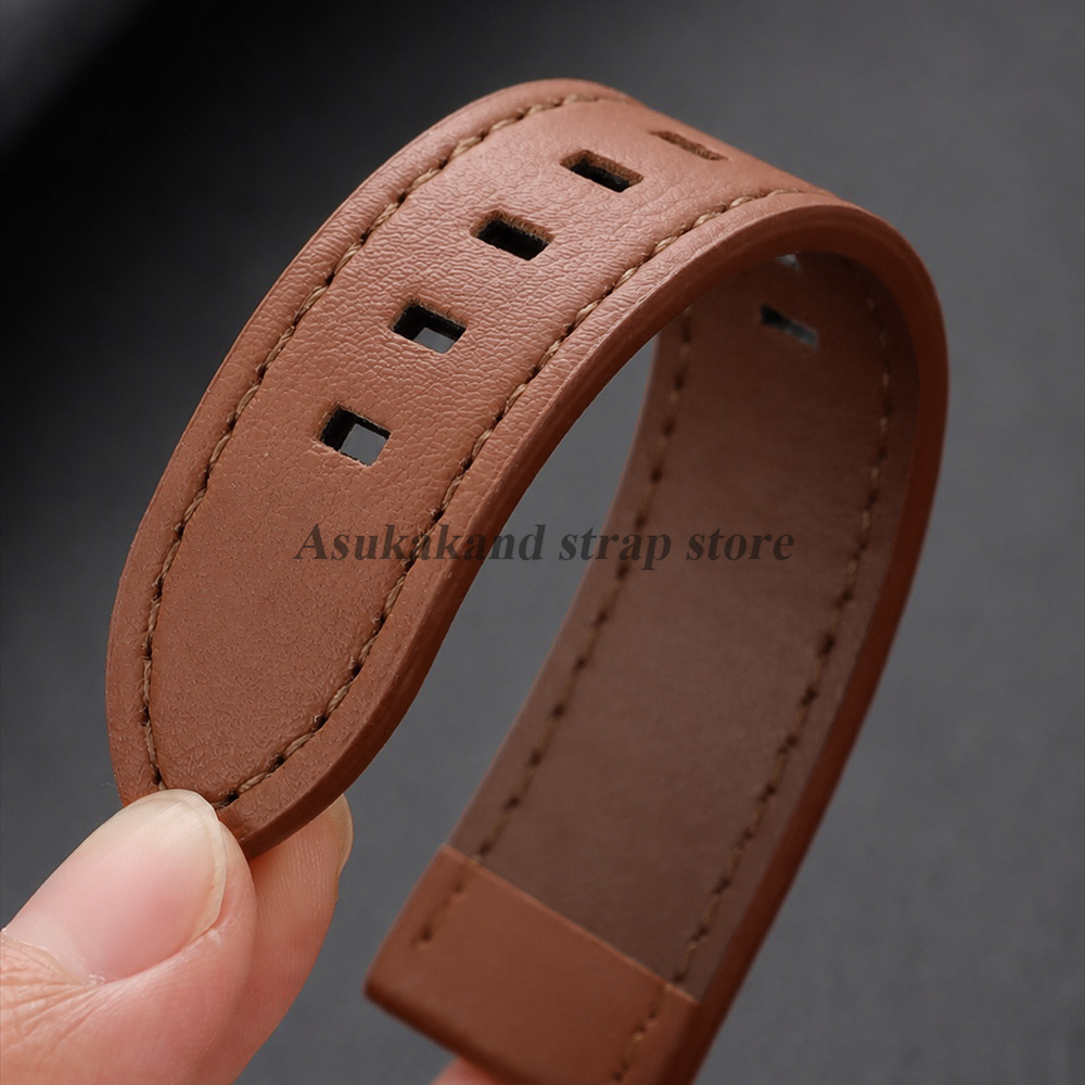 Stitching Leather Watch Band U - Watches Rolex Smartwatch recension och pris