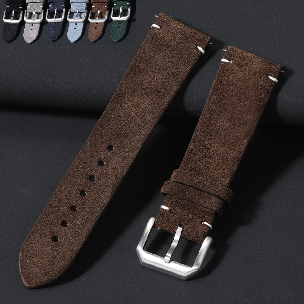 20mm 22mm Soft Suede Leather W - Smartwatch Vintage Watches For Women recension och pris