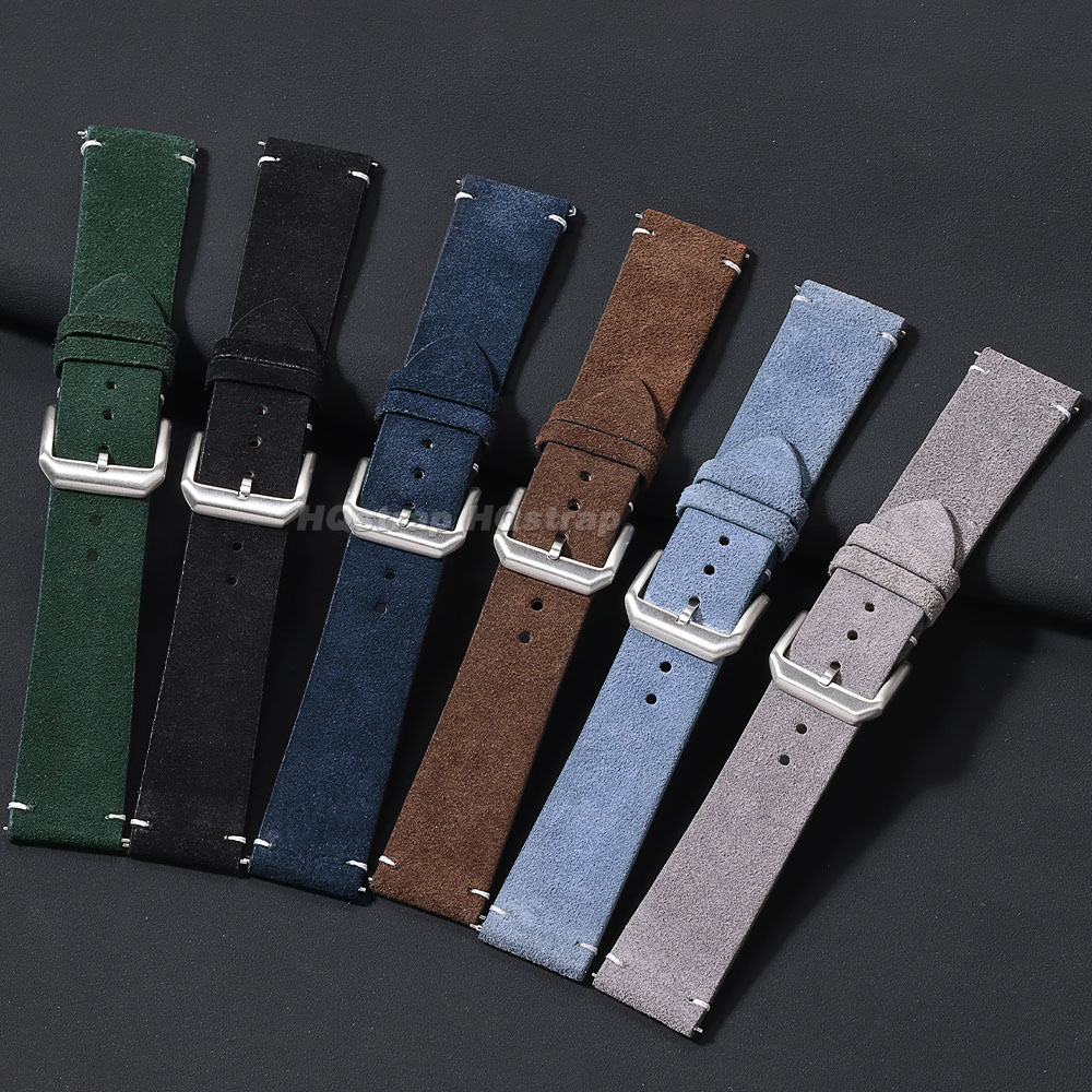 20mm 22mm Soft Suede Leather W - Smartwatch Vintage Watches For Women recension och pris