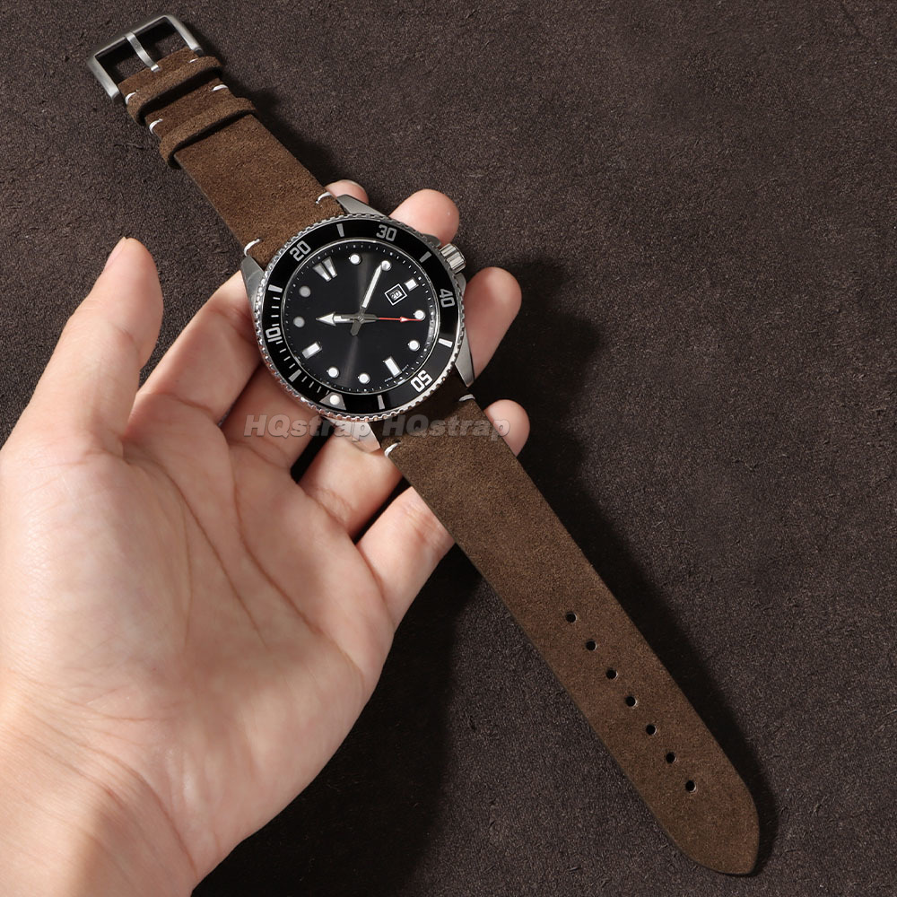 20mm 22mm Soft Suede Leather W - Smartwatch Vintage Watches For Women recension och pris
