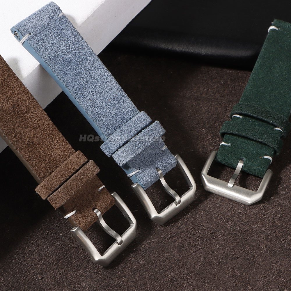 20mm 22mm Soft Suede Leather W - Smartwatch Vintage Watches For Women recension och pris