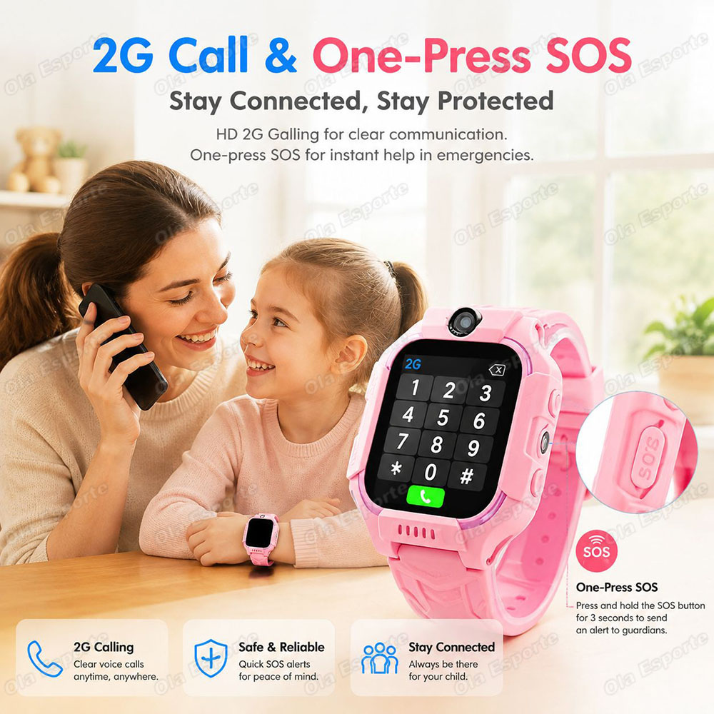 2026 New 5G Kids GPS Smart Wat - Smartwatch Watches For Kids With Gps recension och pris