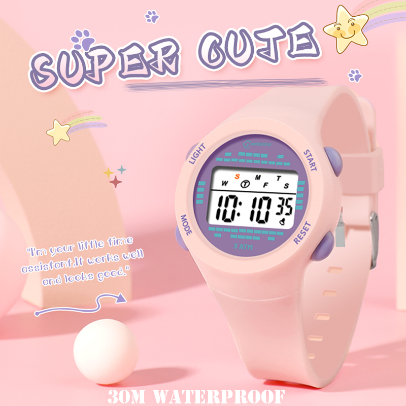 Children's Electronic Watch Gi - Smartwatch Digital Watches For Kid Girl recension och pris
