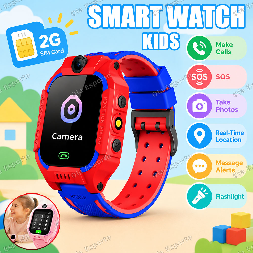 2027 New 2G/5G Kids Smart Watc - Smartwatch Watches For Kids With Gps recension och pris