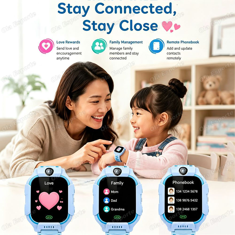 2027 New 2G/5G Kids Smart Watc - Smartwatch Watches For Kids With Gps recension och pris