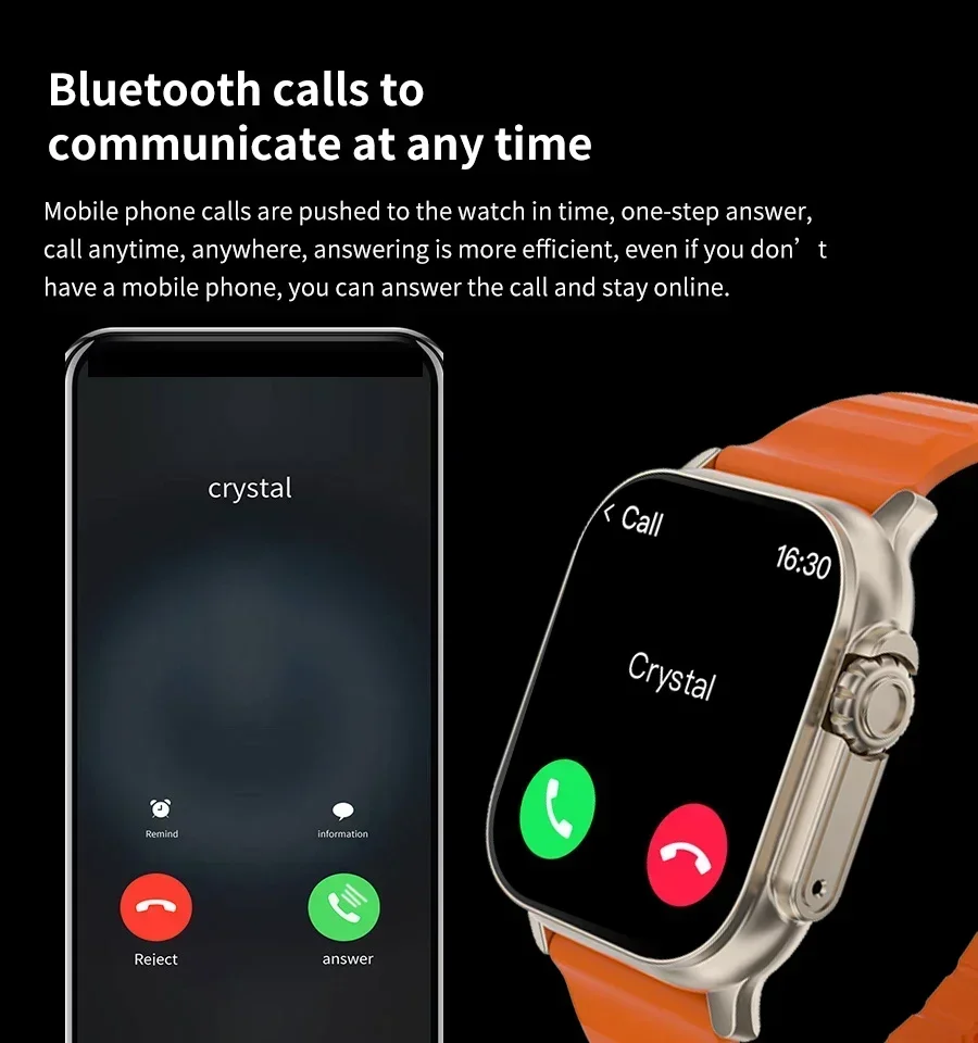 New Series 9 Watch PK HK8 PRO  - Smartwatch Watches Price recension och pris