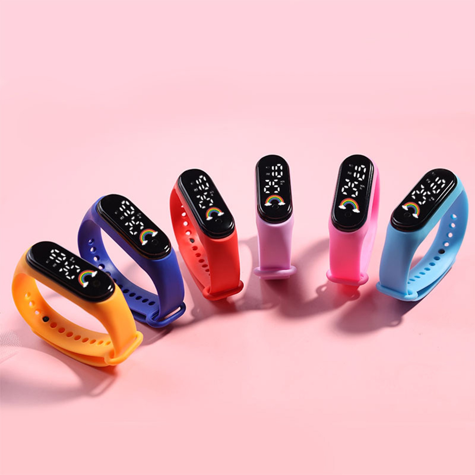 Multicolor Children Smart Watc - Smartwatch Digital Watches For Kid Girl recension och pris
