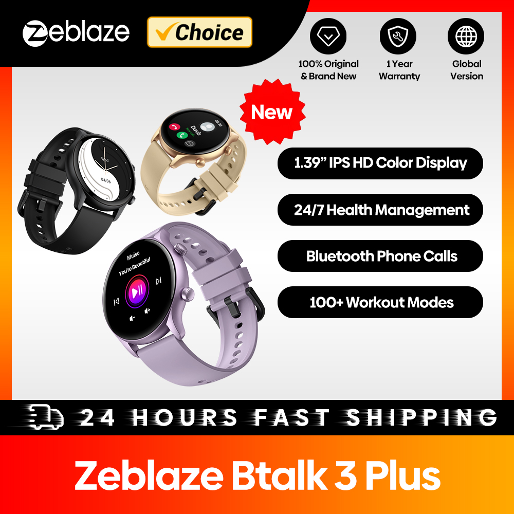 New Zeblaze Btalk 3 Plus Voice - Watches Ladies Smartwatch recension och pris