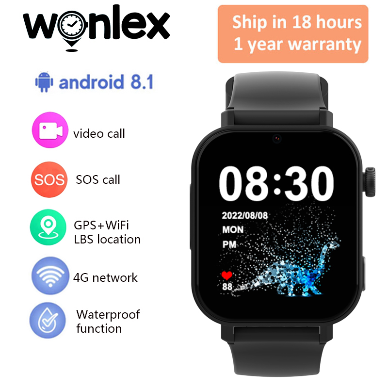 Wonlex KT36 4G Smart Watch Kid - Smartwatch Watches For Kids With Gps recension och pris