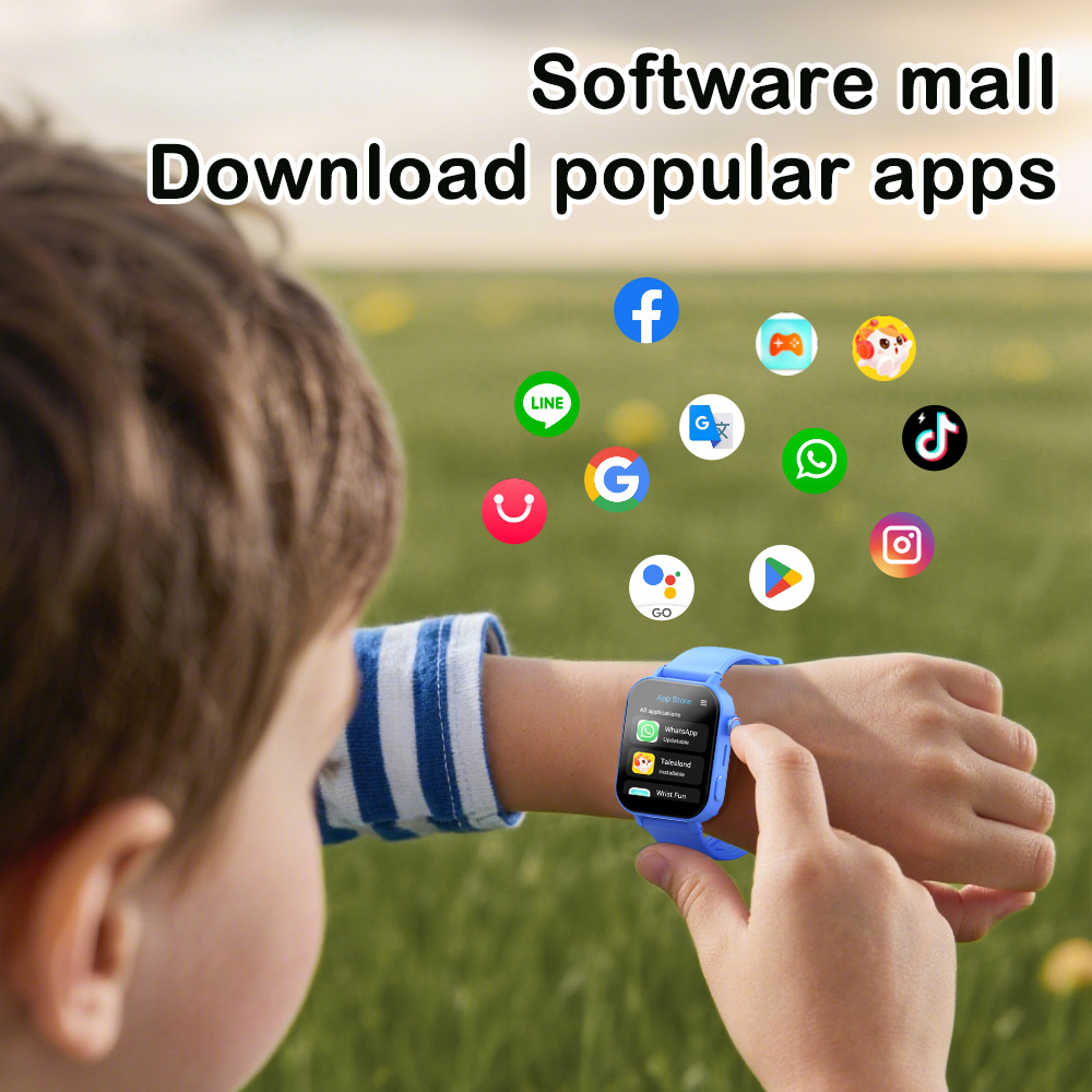 Wonlex KT36 4G Smart Watch Kid - Smartwatch Watches For Kids With Gps recension och pris