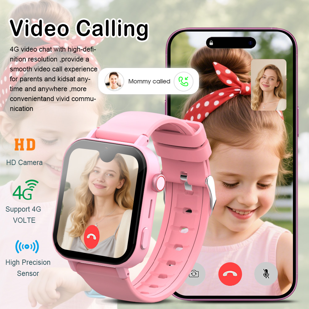 Wonlex KT36 4G Smart Watch Kid - Smartwatch Watches For Kids With Gps recension och pris