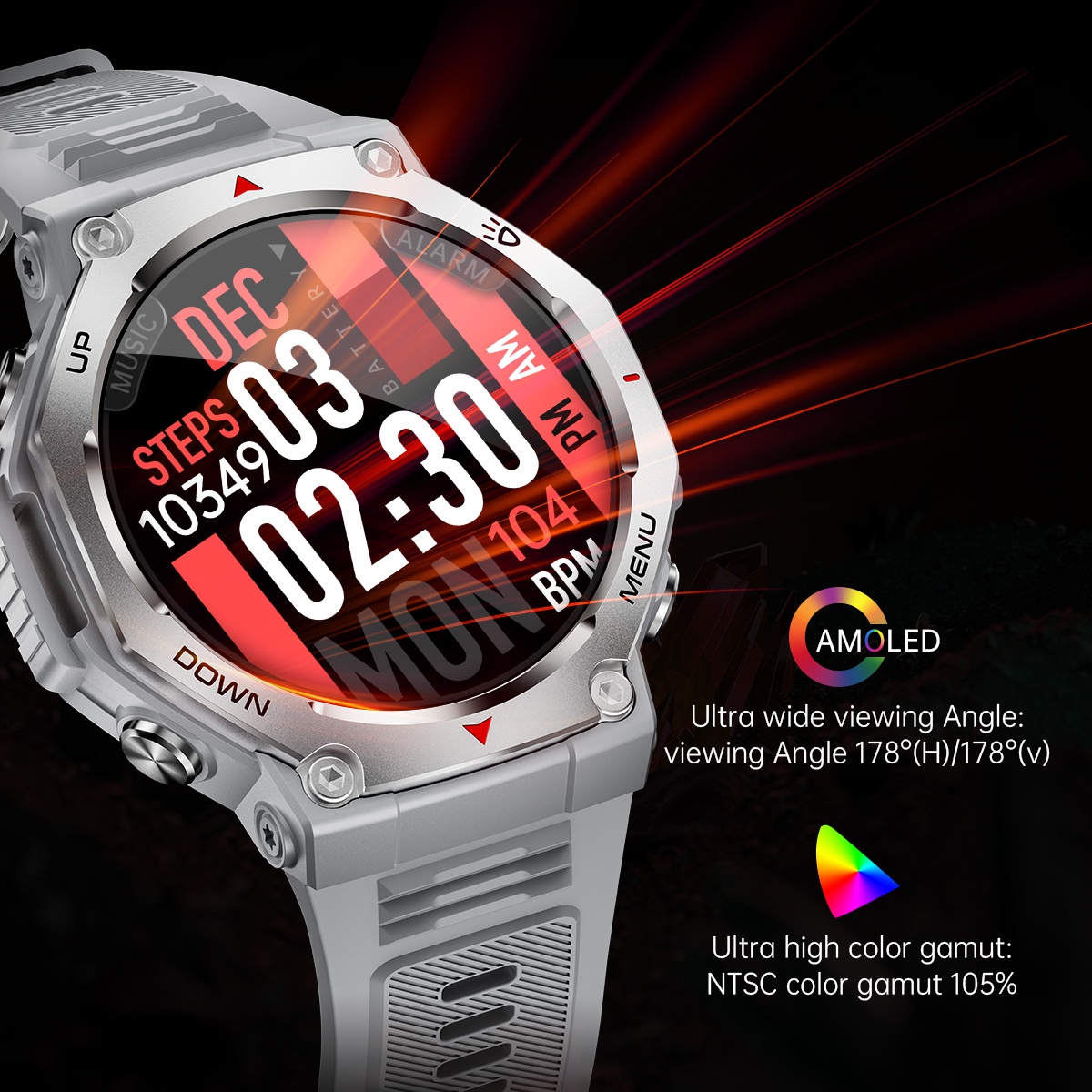2025 New For Xiaomi Military G - Watch Vs Smartwatch recension och pris