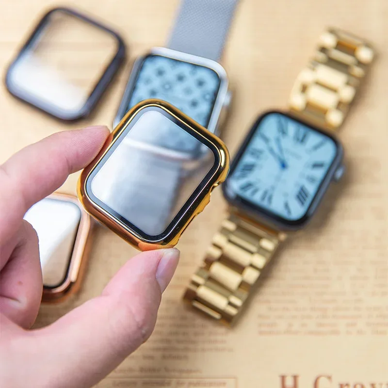 Glass+case For Apple Watch ban - Smartwatch Watches Price recension och pris