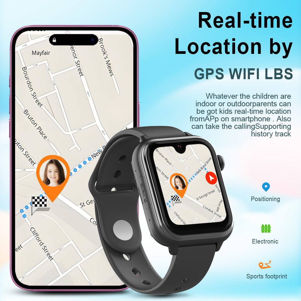 Wonlex KT37 GPS Smart Watch Ki - Smartwatch Watches For Kids With Gps recension och pris