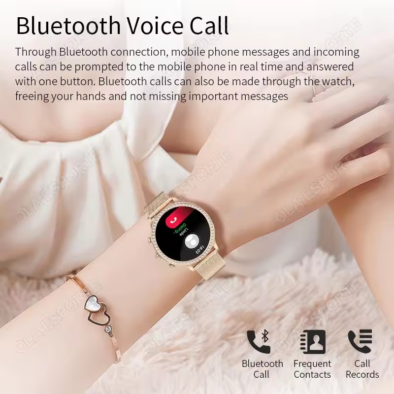 Elegant Ladies' Smartwatch Blu - Watches Ladies Smartwatch recension och pris