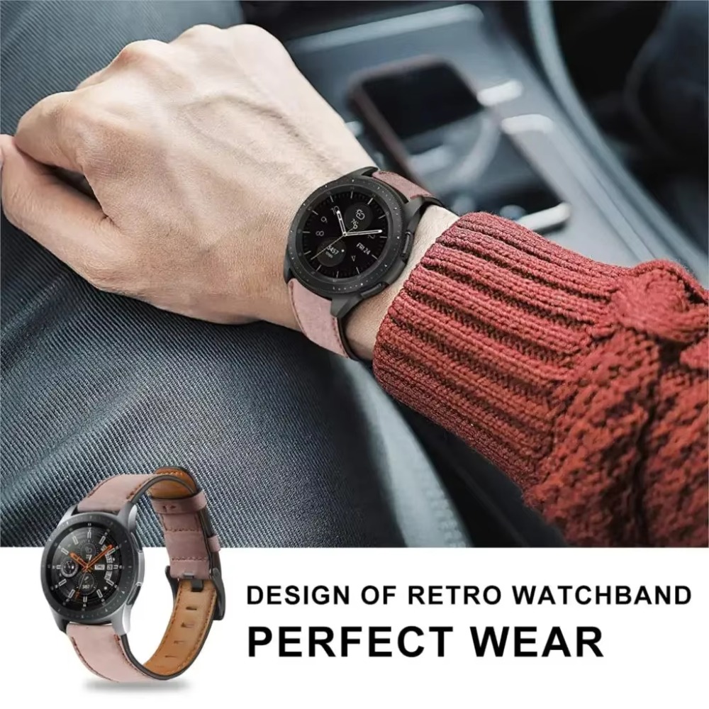 Vintage Leather Band for Samsu - Smartwatch Vintage Watches For Women recension och pris